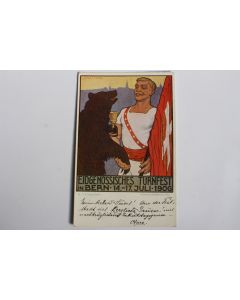 Carte postale ancienne Eidgenössisches Turnfest Bern 1909 gymnastique