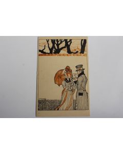 Carte postale ancienne illustrateur Alice WANKE Stroefer série 328 -2
