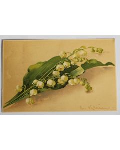 Carte postale ancienne illustrateur Meissner & Buch Muguet