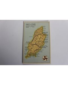 Carte postale ancienne Isle of Man Dennis & Sons Railways Roads marked