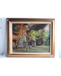 Tableau peinture I. Wyss Villard