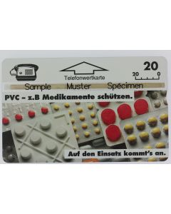 Télécarte L&G dummy PVC Medikamente schützen Autriche
