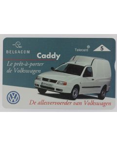 Télécarte L&G dummy Volkswagen Caddy Belgique