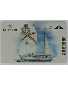 Télécarte L&G dummy Navire Zenobe Gramme A958 Belgique
