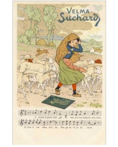 CPA Carte publicitaire Chocolat Suchard