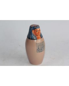 Salière porcelaine vase canope Pharaon