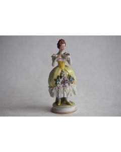 Figurine porcelaine vieux Paris XIXe siècle 