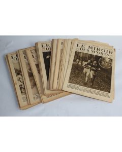 Revues Le Miroir des Sports 1925 Année Complète