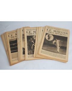 Revues Le Miroir des Sports 1923 Année Complète