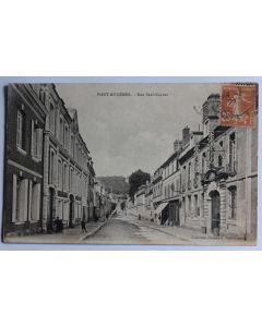 CPA Eure Pont-Audemer Rue Sadi-Carnot