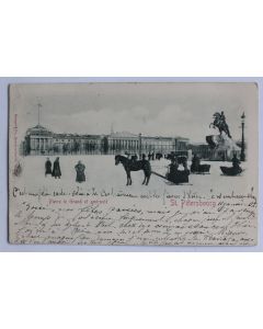 CPA Russie St Pétersbourg Pierre le Grand et amirauté