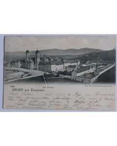 CPA Suisse Gruss aus Einsiedeln