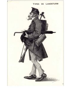 CPA illustrée DELEYSIN R. Suisse Types de Landstrum