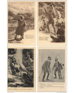 Lot de 6 CPA Illustrateur Guerre 1914-18
