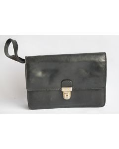 BALLY Pochette cuir noir