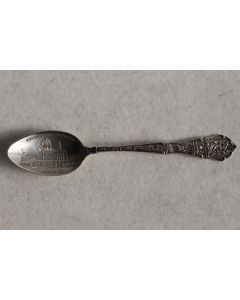 Petite cuillère souvenir CHICAGO Gouvernment Building argent massif
