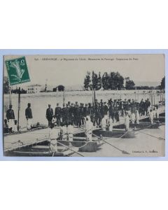 CPA Isère Grenoble 4e Régiment du Génie Manœuvre de Pontage