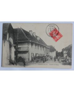 CPA Savoie Lucey Entrée du Village