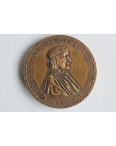 Médaille Louis XII Porc-épic couronné