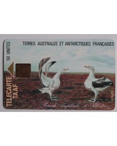 Télécarte à puce Terres Australes TAAF4 Albatros 1995
