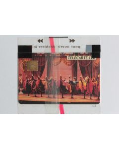 Télécarte à puce Monaco MF11 French Cancan NSB 1990