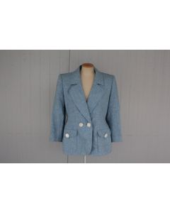 FRANCESCO FILITI Veste femme laine bleue T40