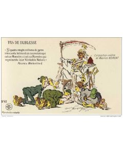 CPA illustrée NEUMONT Maurice - Satire - Guerre 1914-18