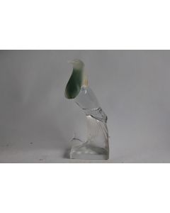 DAUM France pâte de verre Oiseau Échassier