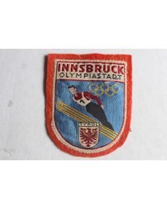Écusson Jeux Olympiques Innsbruck hiver 1964 Tyrol Autriche