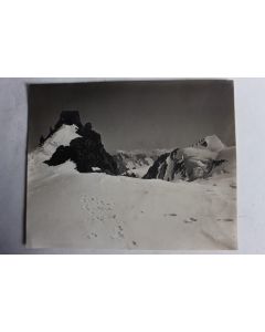 Photographie G. TAIRRAZ Aiguille du Midi 1932 Alpinistes