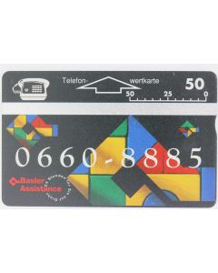 Télécarte L&G dummy Basler Assistance Autriche