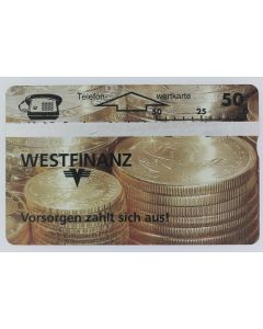 Télécarte L&G dummy Westfinanz Autriche