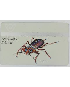 Télécarte L&G dummy Glückskäfer Februar Autriche