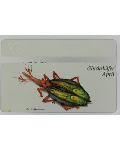 Télécarte L&G dummy Glückskäfer April Autriche