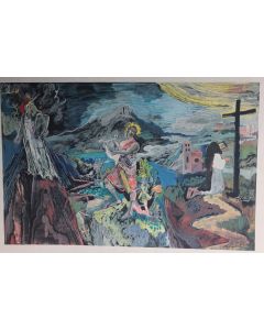 Lithographie originale Edy LEGRAND