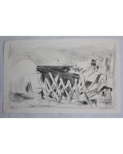 Lithographie originale Jean-Jacques GUT