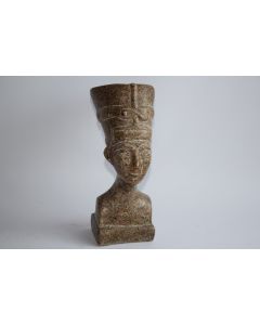 Sculpture Buste de Néfertiti pierre Égypte