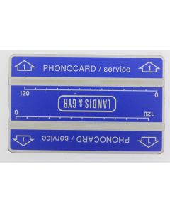 Télécarte de service Phonocard 1 Landis & Gyr 003L Égypte