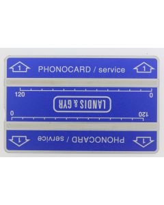Télécarte de service Phonocard 1 Landis & Gyr 003L Égypte