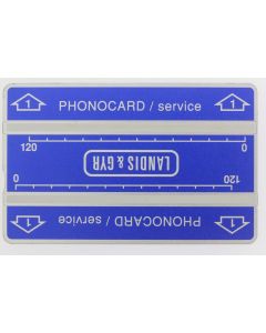 Télécarte de service Phonocard 1 Landis & Gyr 003L Égypte