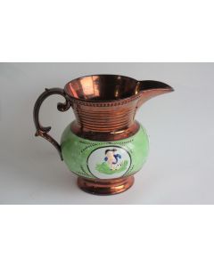 Pichet faïence Jersey XIXe siècle