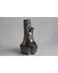 Charles KORSCHANN Vase Femme nue Art nouveau