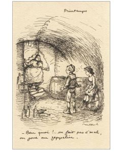 CPA illustrée POULBOT A Ternois N°44