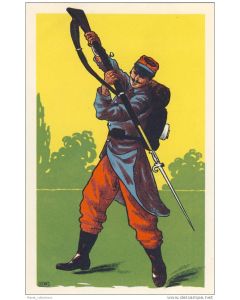 Illustrateur UM - Guerre 1914-18 - Soldat Artillerie