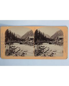 Photographie Vue stéréo Schöngelair près Ranalt Autriche