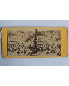 Photographie Vue stéréo Porte Saint-Denis Paris