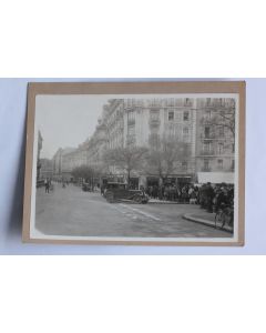 Photographie Accident automobile Rue du Jeu de l'Arc Genève Suisse
