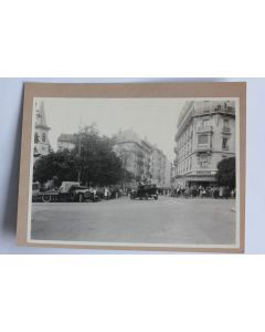 Photographie Accident automobile Café de la poste Police Genève Suisse