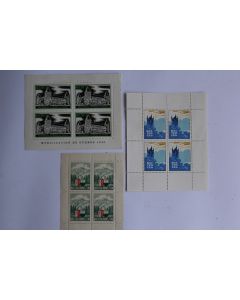 Vignettes Suisse militaire 1941 neufs