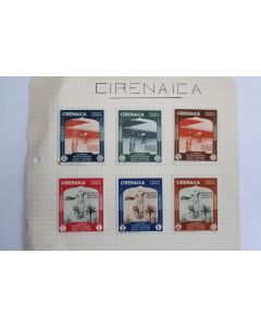 Timbres colonie Italie Cirenaica 1934